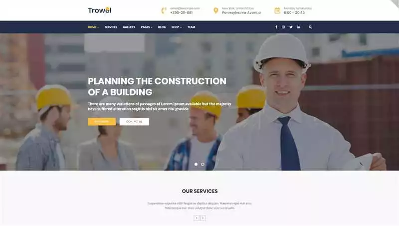 Создание экономичного сайта для строительного бизнеса