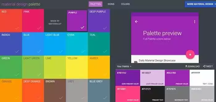 Как выбрать цветовую палитру для сайта